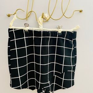Plaid skort